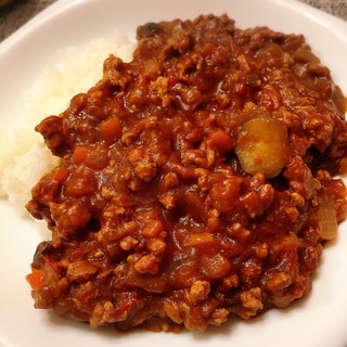 ひき肉のトマトカレー